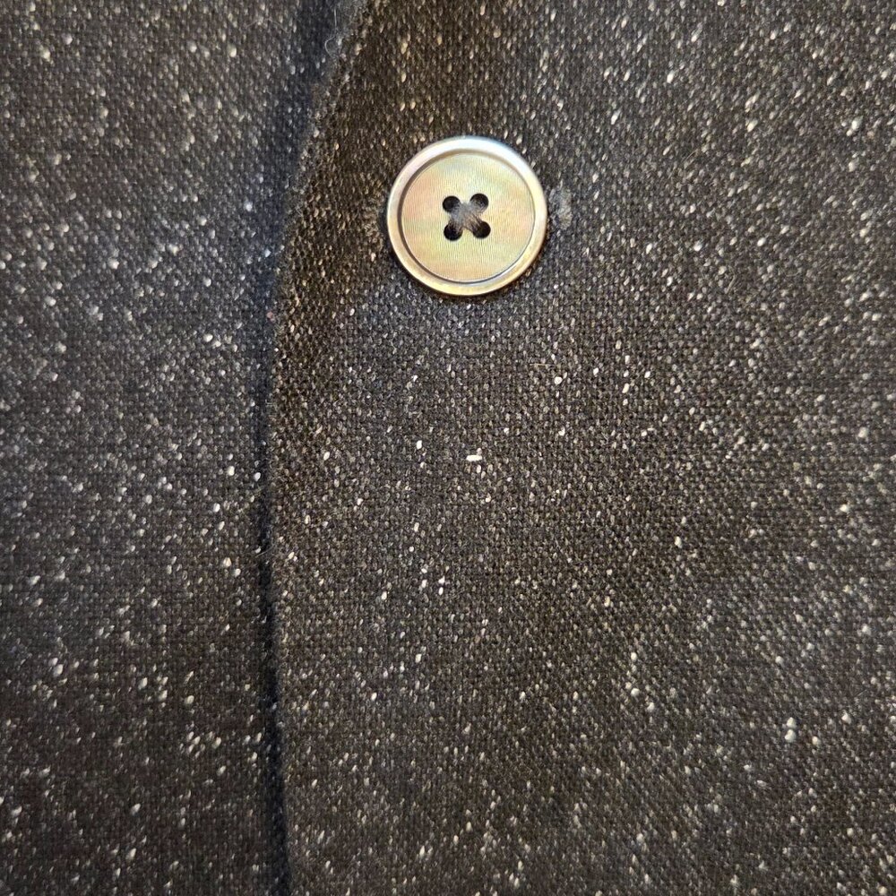 Hugo Boss Black Donegal Stretch Sports Coat/Blazer Size 38R - Picture 3 of 6